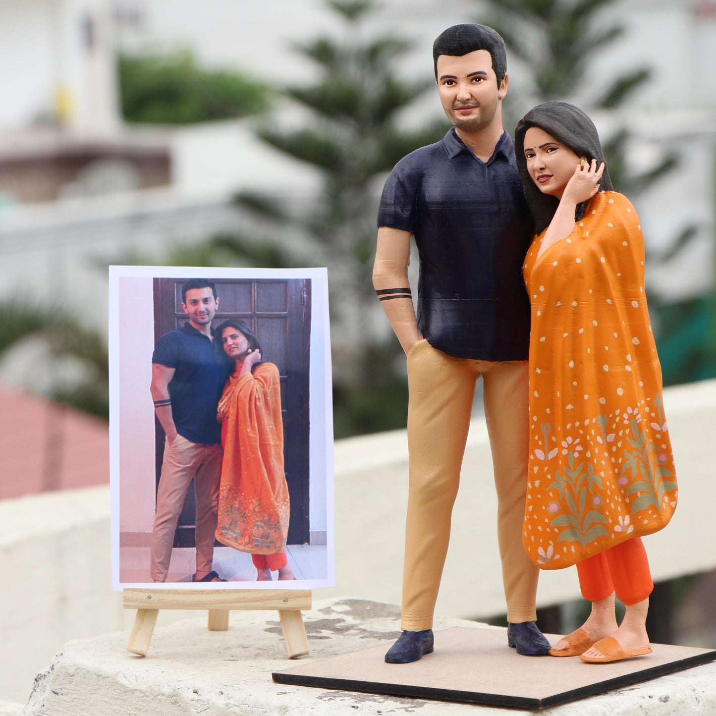 Customized 3D Miniature Couple