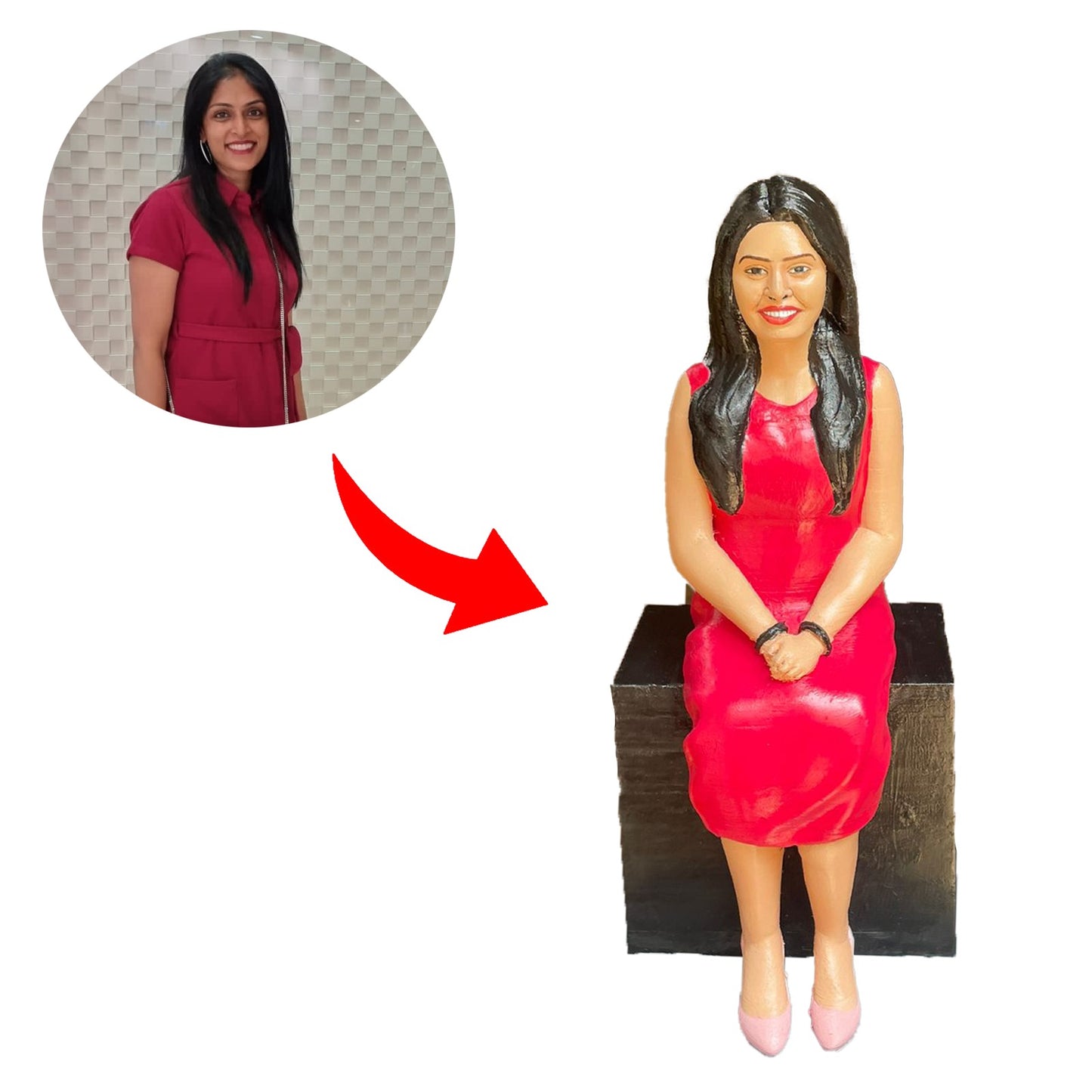 Customized 3D Miniature Solo / Couple